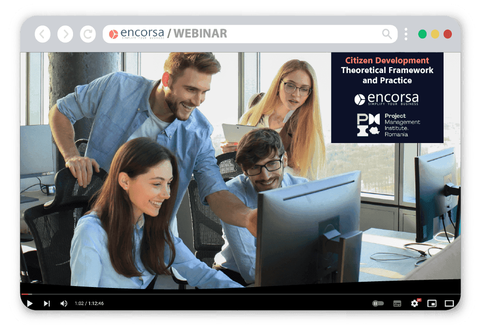 Webinar: Cetățeanul Dezvoltator Encorsa – Realizat în parteneriat cu PMI Romania