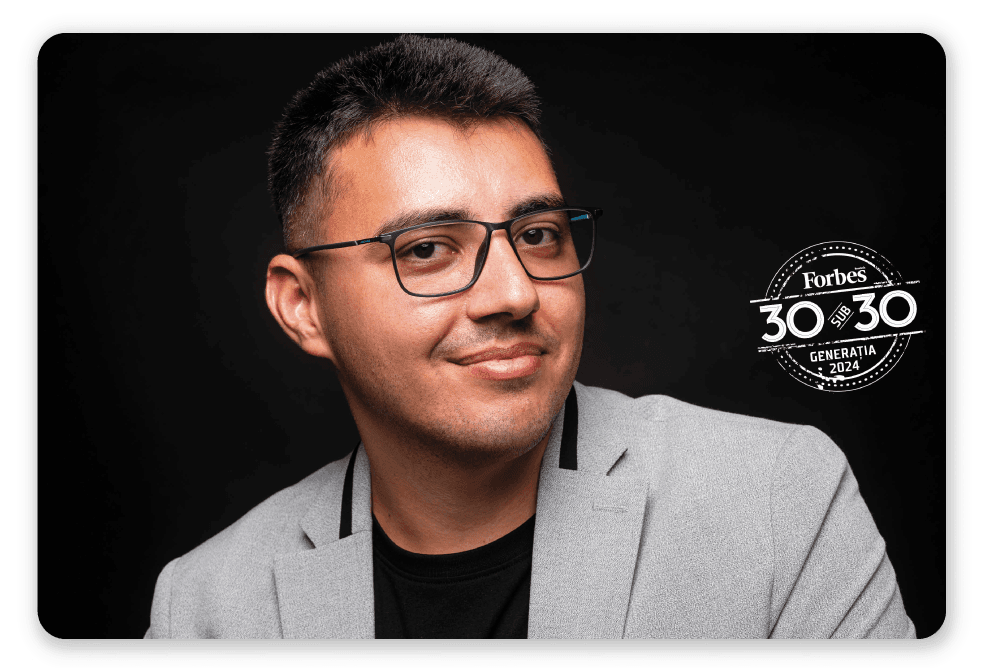 Răzvan Gabriel Ogrezeanu, CEO Encorsa în lista Forbes România 30 sub 30, ediția 2024